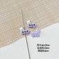 Baking Painted Window Kitten and Nice Rabbit Metal Beads 15/17mm 10pcs 16