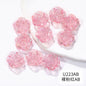 Pearl Imitation Camellia Acrylic Beads 10-18mm ABS Plastic 50pcs 18