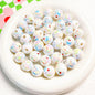 Printed Round Acrylic Beads 15mm Glossy Sanrio Characters 10pcs 6
