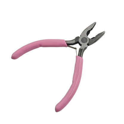 Jewelry Pliers High Carbon Steel Pink Handles 125mm 1pc 21