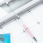 Beadable Ballpoint Pen Hollow Tube Transparent Colorful 18cm 24