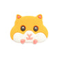 Silicone Focal Beads Hamster Cheeks and Paws Pastel Colors 20pcs