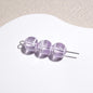 Clear Round Acrylic Beads 10mm Candy Swirl Pattern 100pcs 7