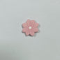 Silicone Focal Beads Flower Macaron Color Etched Petal Design 20pcs 8