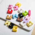 Square Acrylic Beads 14mm Building Block Part Mixed Colors 30pcs 5