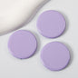 Glossy Painted Disc Acrylic Beads 32mm Colorful Mixed 50pcs 8