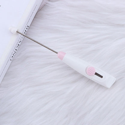 Beadable Retractable Parcel Opening Knife Slim Pastel Colors 6