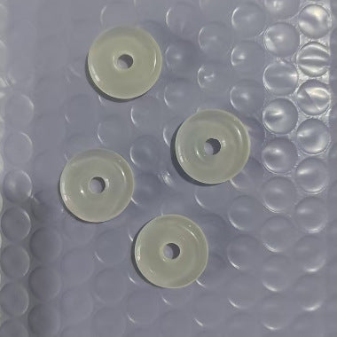 Resin Donut Spacer Beads 19mm Gradient Imitation Chalcedony 20pcs 4