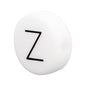 12mm Silicone Letter Beads Flat Round Alphabet Options 20pcs 30