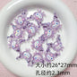 Iridescent Resin Beads Sanri Figures 5pcs Mixed Characters 6