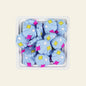 Silicone Focal Beads Macaron Colorful Shell Sparkle Accent 20pcs 10