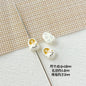 Kite Slippers Metal Beads 14mm Colorful Glossy Painted 10pcs 9