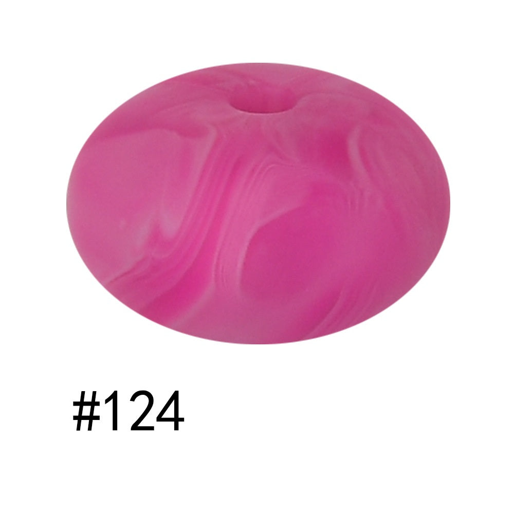 23mm abacus silicone beads-124