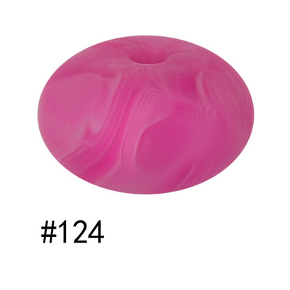 23mm abacus silicone beads-124