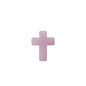 Silicone Focal Beads Cross Matte Speckled Glow in the Dark 20pcs 16
