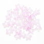 Electroplated Starfish Glass Beads 13-14mm Transparent 30pcs 28