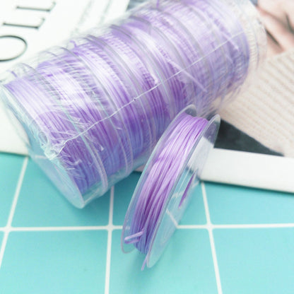 Elastic Spandex Thread 0.6mm Stretch Durable Multicolor 10pcs 10m Rolls 18