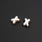 Baking Painted X Acrylic Beads 8mm Glossy Colorful 100pcs 7