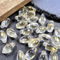 Czech Glass Beads Small Flower Bud 15mm Imitation White Jade 50pcs 5