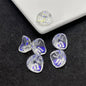 Czech Glass Beads Morning Flower Glory 9x12mm Translucent 100pcs 10