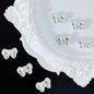 Bow Metal Beads 12mm Adorable Lace Style 40pcs 2