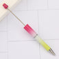 Beadable Plastic Pens 101 Colors Matte Pastel Shimmering Rainbow