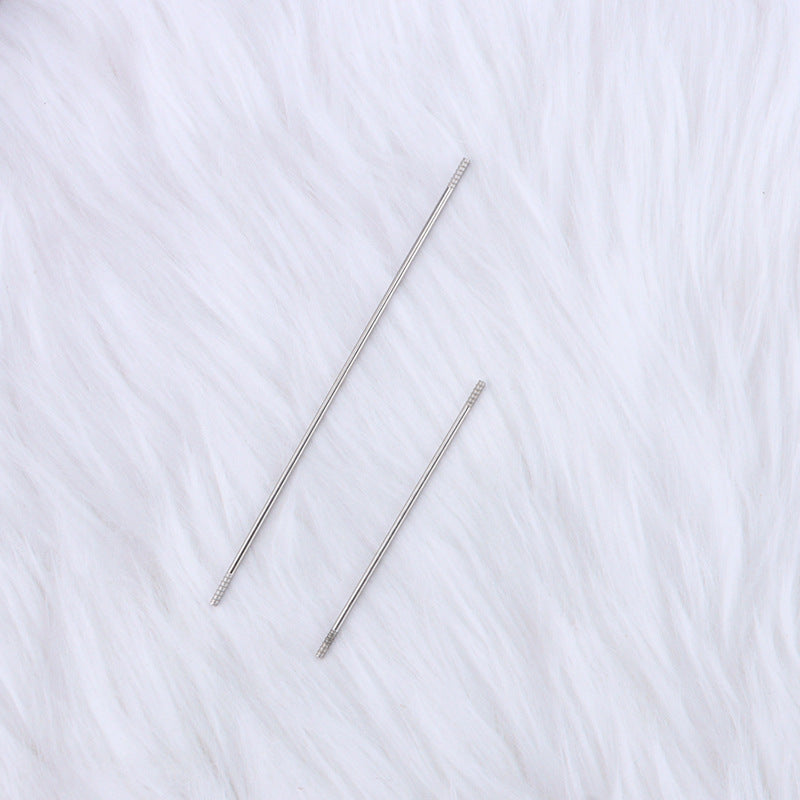 Beadable Pen Extension Bars Stainless Steel 72mm 97mm 117mm 50pcs 2