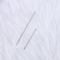 Beadable Pen Extension Bars Stainless Steel 72mm 97mm 117mm 50pcs 2