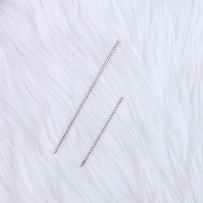 Beadable Pen Extension Bars Stainless Steel 72mm 97mm 117mm 50pcs 2