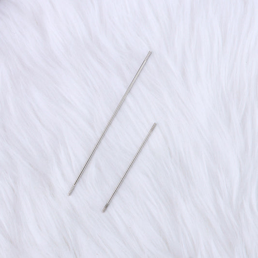 Beadable Pen Extension Bars Stainless Steel 72mm 97mm 117mm 50pcs 2