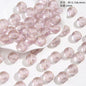 Vintage Imitation Jade Acrylic Beads Opaque Smooth Green 30pcs 10