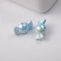 UV Plating Round Acrylic Beads 21mm Candy Colors 50pcs 3