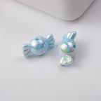 UV Plating Round Acrylic Beads 21mm Candy Colors 50pcs 3
