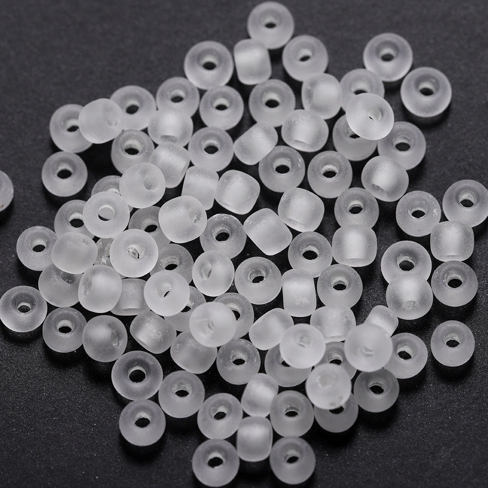 Glow In The Dark Seed Glass Beads 3mm Multicolor Stripes 1800pcs 62
