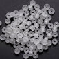 Glow In The Dark Seed Glass Beads 3mm Multicolor Stripes 1800pcs 62