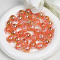 Gild Striped Resin Beads 16mm Round Multicolor 10pcs 9