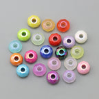 Acrylic Faceted Spacer Beads 15mm Large Hole 40pcs