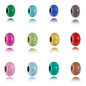 Acrylic Spacer Beads 9x14mm Imitation Crackle Solid Color 100pcs