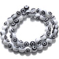 Millefiori Evil Eye Round Lampwork Glass Beads 6mm 124pcs 11