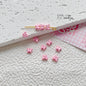 Star Butterfly Metal Beads 5mm Candy Colored Baked Painted 20pcs 13