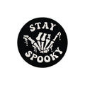 Silicone Focal Beads Phantom Finger Skeleton Hands Stay Spooky Text 20pcs 4