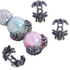 Alloy Spider Bead Caps 20mm 20pcs 5