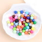 Solid Color Round Acrylic Beads 6mm Glossy Finish 600pcs 2