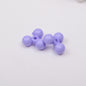 Acrylic Three-Spherical Spacer Beads 13mm Solid Color Baking Painted 500pcs 11