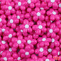 Glow In The Dark Five-Petal Flower Acrylic Beads 21mm Bicolor 10pcs 20