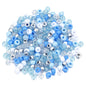 Festival Theme Pony Beads 9mm Acrylic Assorted Colors 200pcs 10