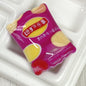 Square Acrylic Beads 26mm Chip Bags Colorful Mixed 50pcs 9