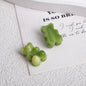 Gradient Teddy Bear Acrylic Beads 18mm Multicolor Glossy 250pcs 4