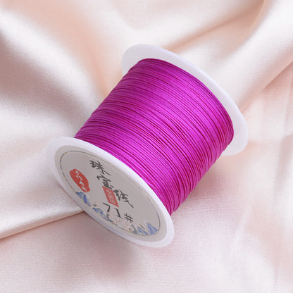 Nylon Thread Solid Color Glossy Finish 0.4mm 60m Spool 36