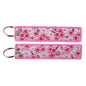 Double Sided Ukiyo Fabric Lanyard Keychain Japanese Motif 2pcs 6